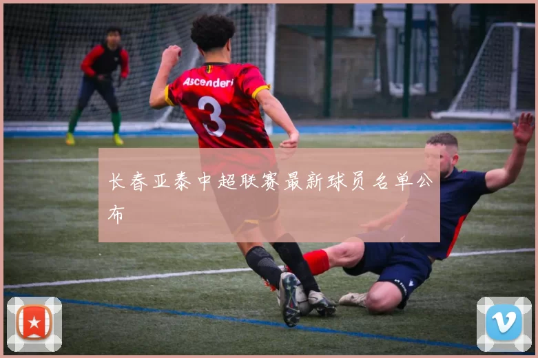 长春亚泰中超联赛最新球员名单公布