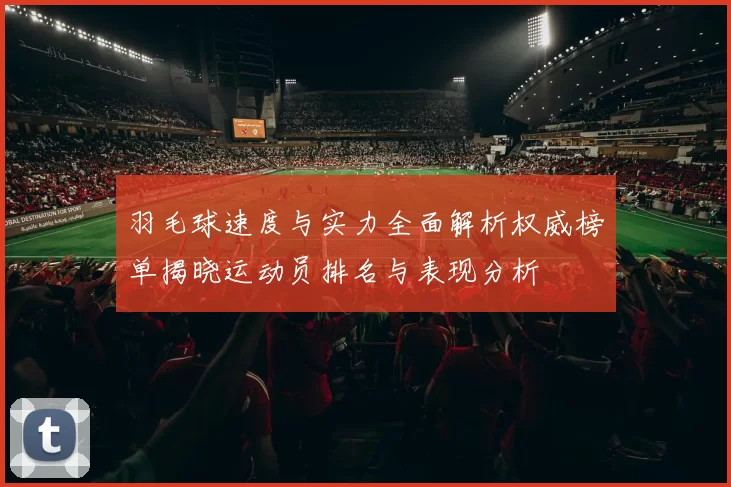 羽毛球速度与实力全面解析权威榜单揭晓运动员排名与表现分析