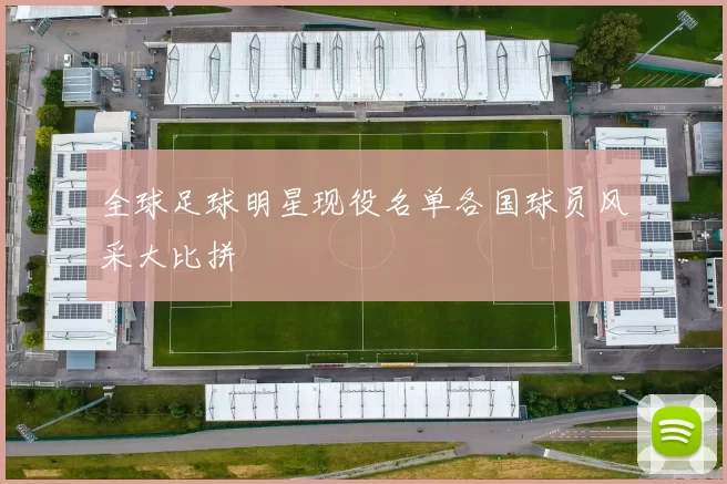全球足球明星现役名单各国球员风采大比拼