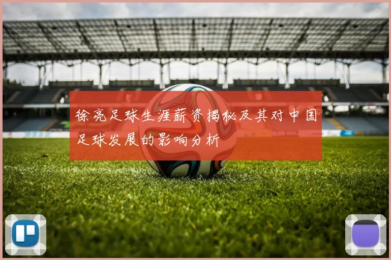 徐亮足球生涯薪资揭秘及其对中国足球发展的影响分析