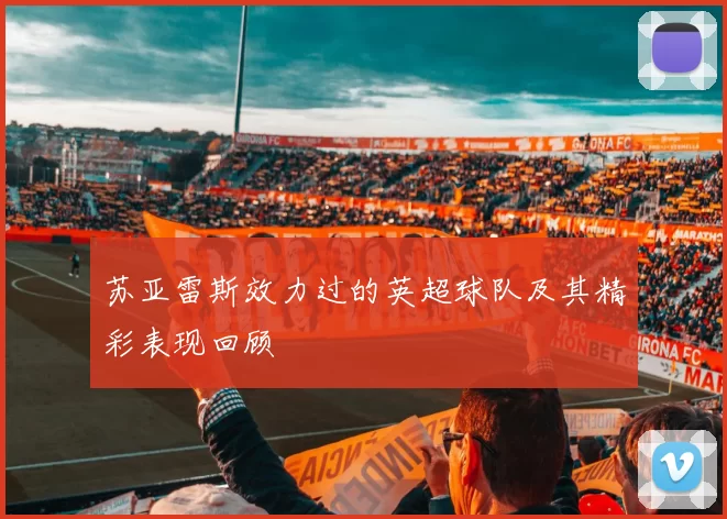 苏亚雷斯效力过的英超球队及其精彩表现回顾